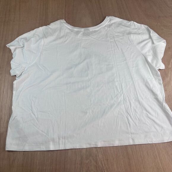 Disney 100 Tinker Bell Disneyland White Tee Shirt Women’s 3X Graphic Oversized - Picture 2 of 7